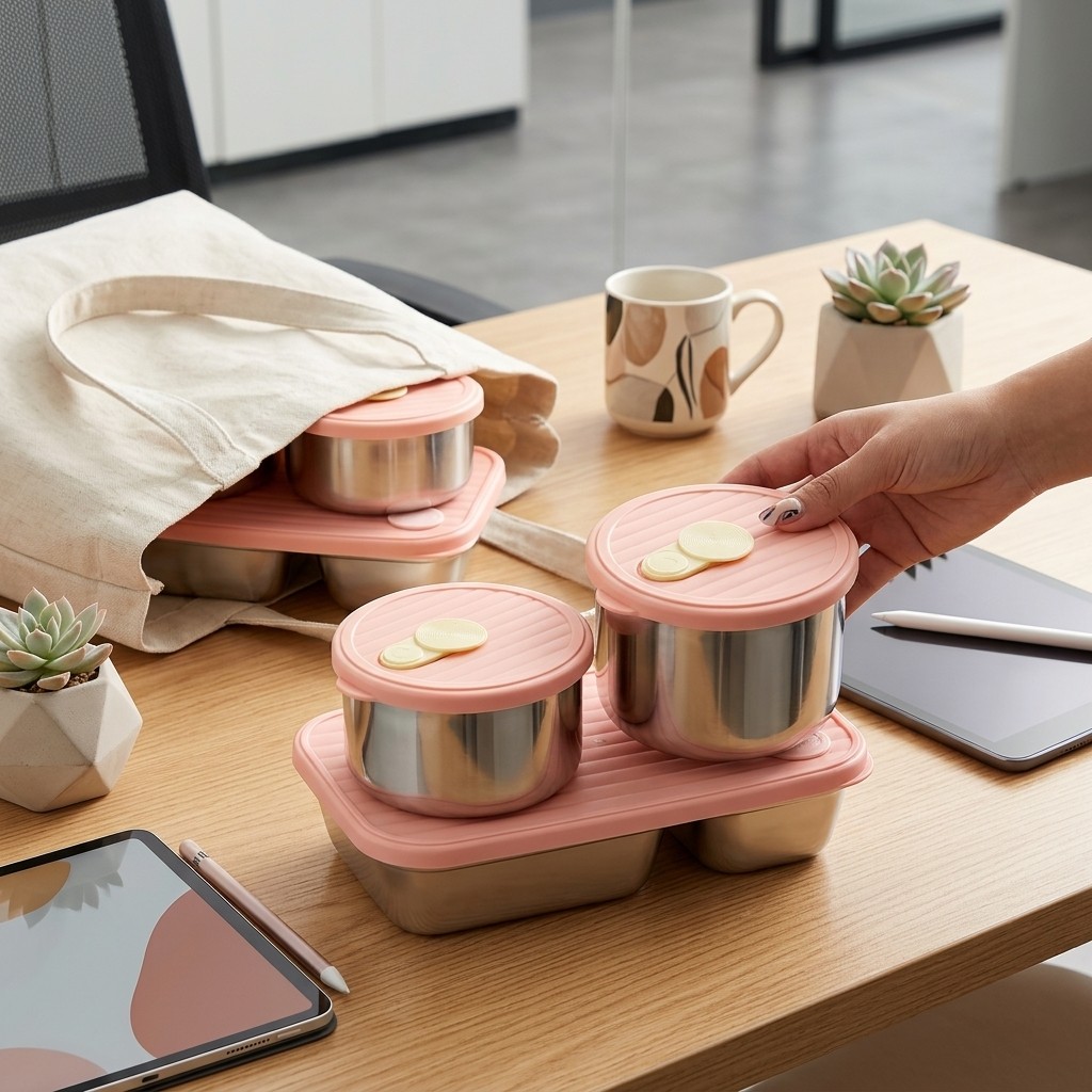 Boîte à lunch en acier inoxyda - Meal Prep Box avis et prix