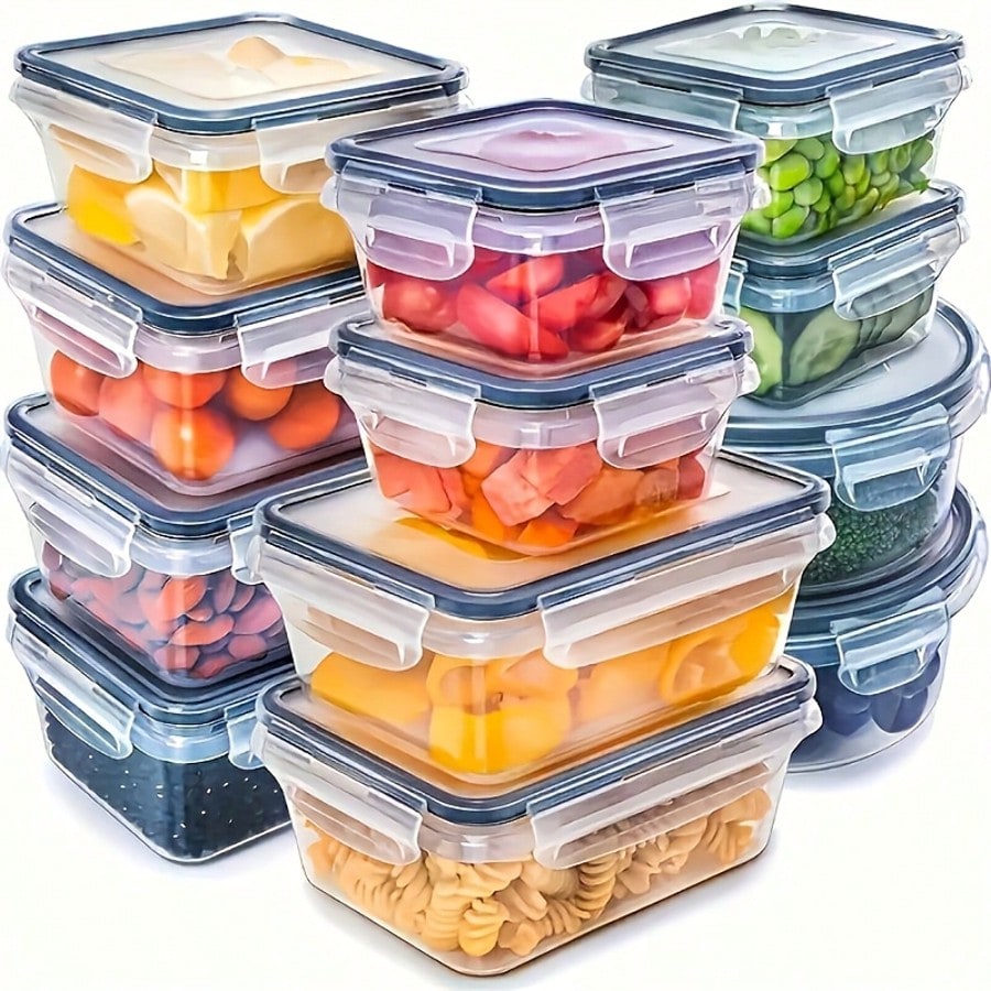 Ensemble de 24 contenants alim - Meal Prep Box avis et prix