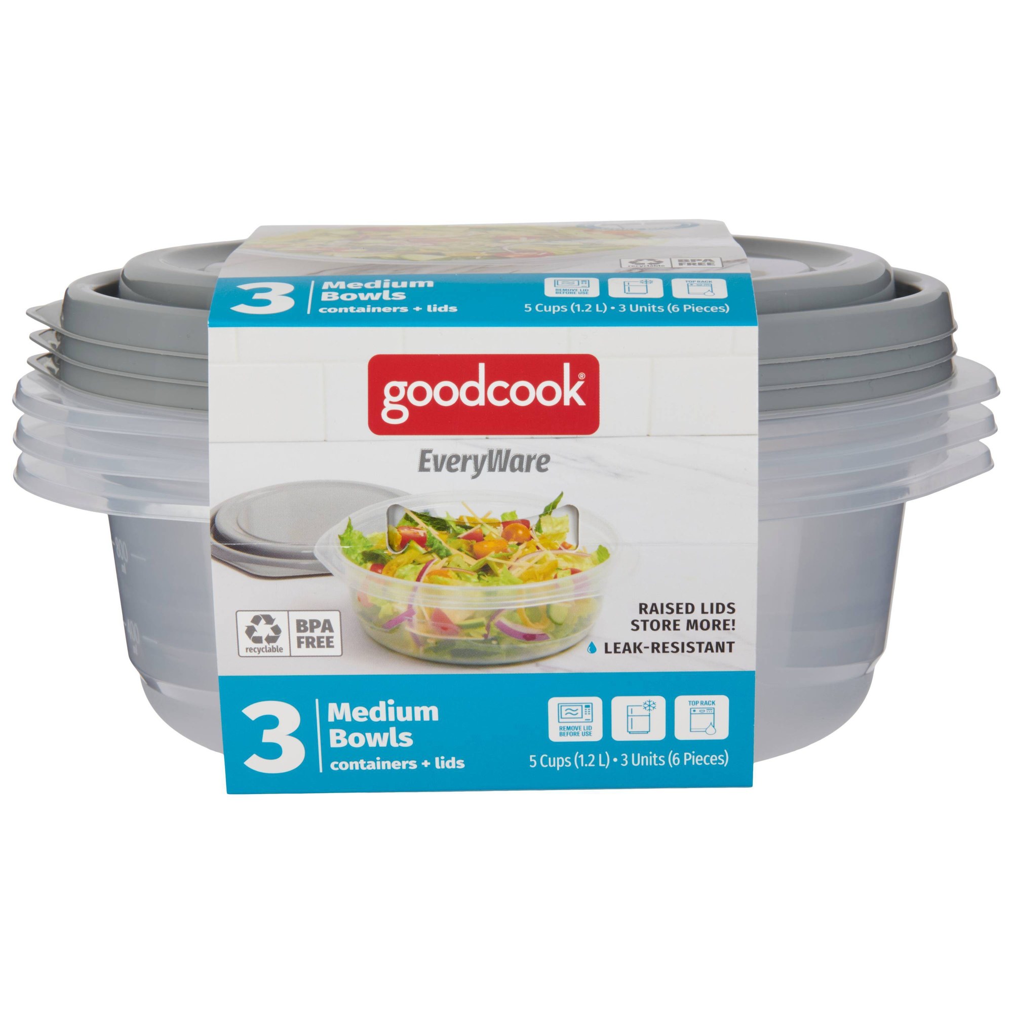 6 contenants ronds de 5 tasses - Meal Prep Dinners avis et prix