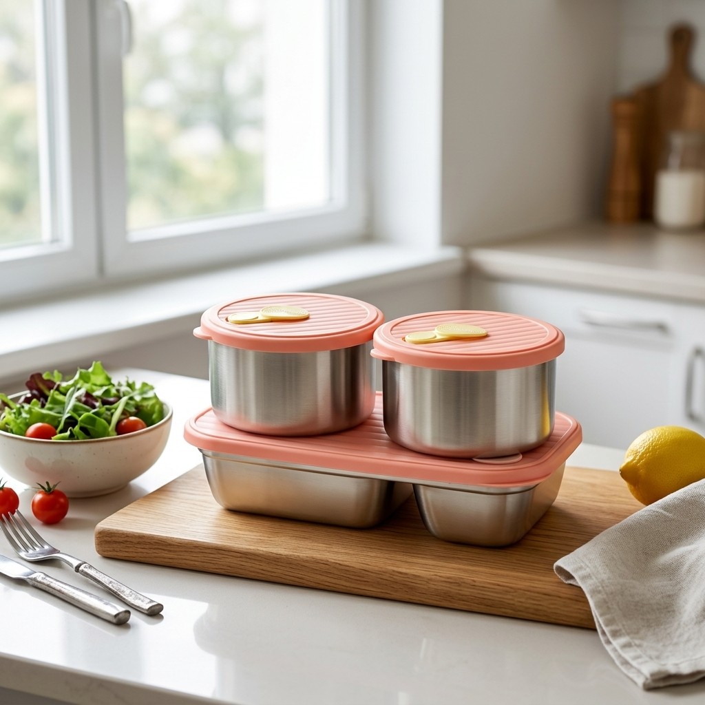 Boîte à lunch en acier inoxyda - Meal Prep Dinners avis et prix
