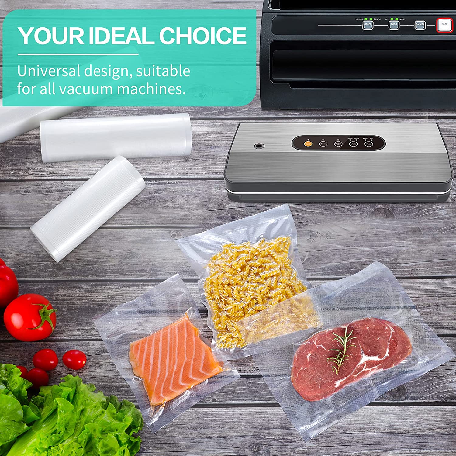 Sacs de cuisine pour scelleuse - Meal Prep Vacuum Sealer avis et prix