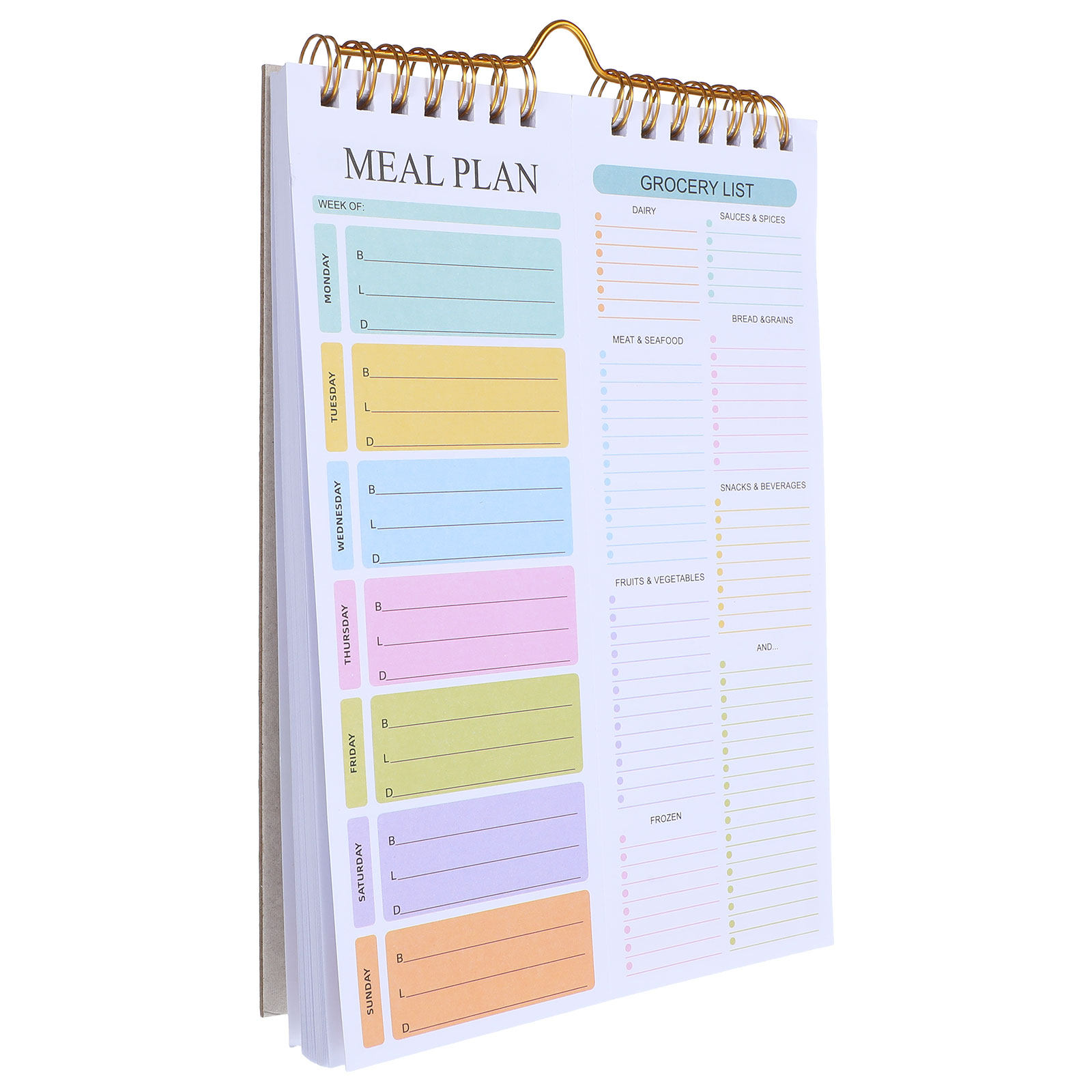 Carnet de planification de rep - Meal Prep Weekly avis et prix