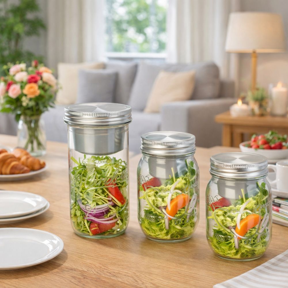 Bocaux en verre pour salade de - Meal Prep Weekly avis et prix