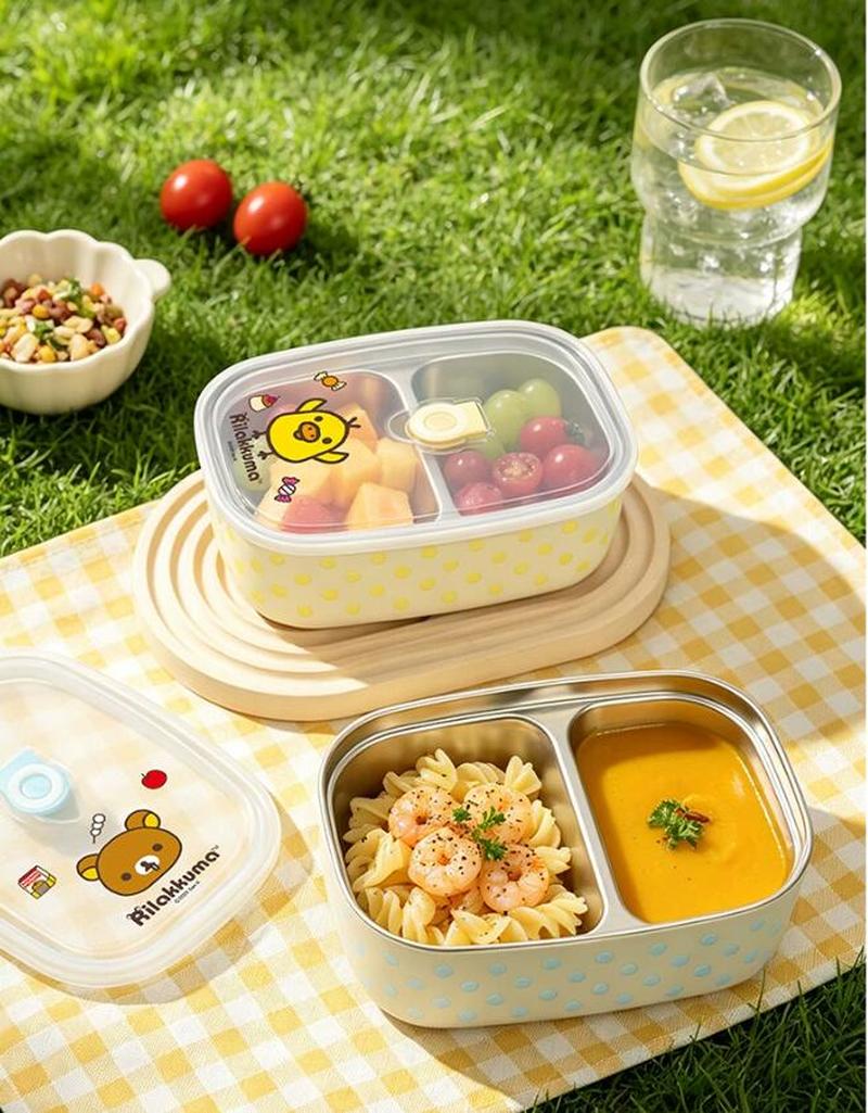 Boîte à bento Rilakkuma en aci - Meal Prep Box avis et prix
