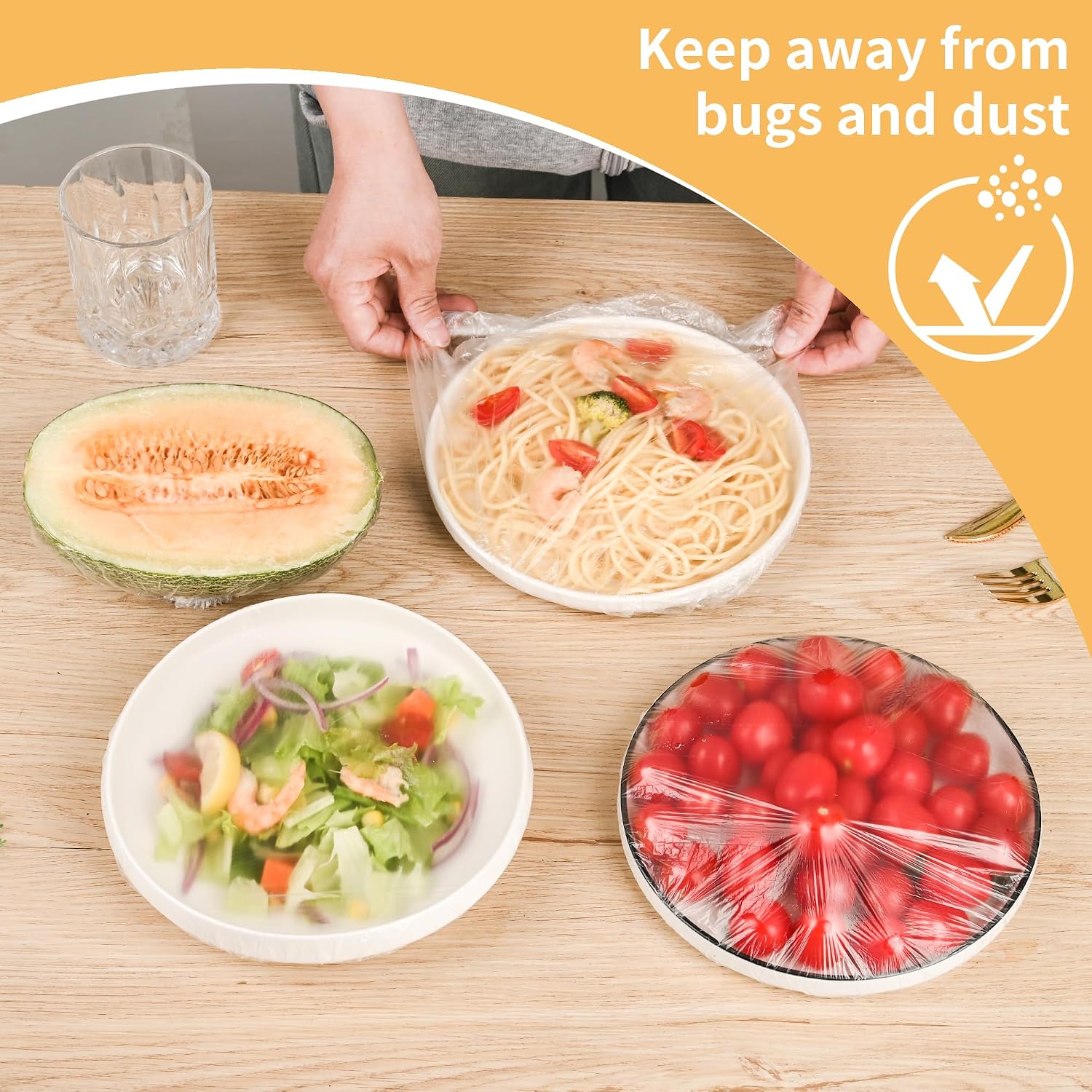 100 films plastiques réutilisa - Meal Prep Dinners avis et prix