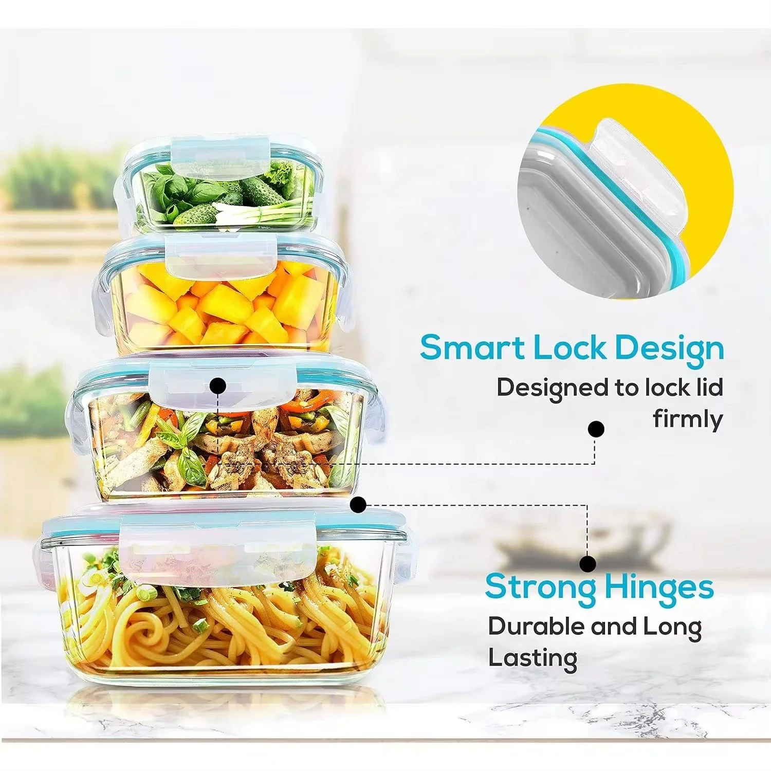 Boîte à déjeuner en verre, con - Meal Prep Dinners avis et prix